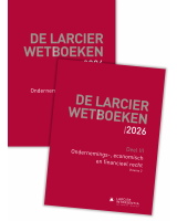 De Larcier Wetboeken – Deel III: Ondernemings-, economisch en financieel recht (2 vol.)