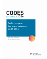 Code essentiel - Code comparé - Ancien et nouveau Code pénal 2026