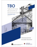 Themanummer Circulair bouwen (TBO, 2025, nr. 1-2)