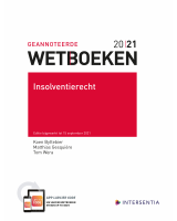 Wetboek Insolventierecht - 2021