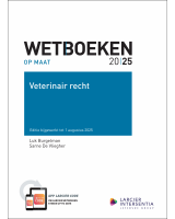 Wetboek Veterinair recht - UGent 2025