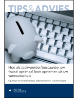 Hoe als zaakvoerder/bestuurder uw fiscaal optimaal loon opnemen uit uw vennootschap