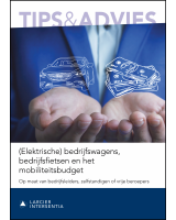 (Elektrische) bedrijfswagens, bedrijfsfietsen en het mobiliteitsbudget