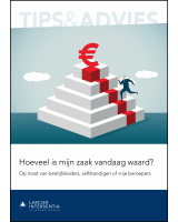 Hoeveel is mijn zaak vandaag waard?