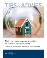 Nu in de drie gewesten voordelig onroerend goed schenken