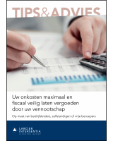 Uw onkosten maximaal en fiscaal veilig laten vergoeden door uw vennootschap