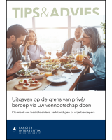 Uitgaven op de grens van privé/beroep via uw vennootschap doen