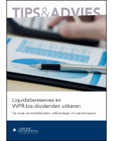 Liquidatiereserves en VVPR-bis-dividenden uitkeren