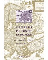 Cahiers de droit européen 2025