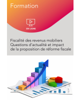 Webinaire – Fiscalité des revenus mobiliers