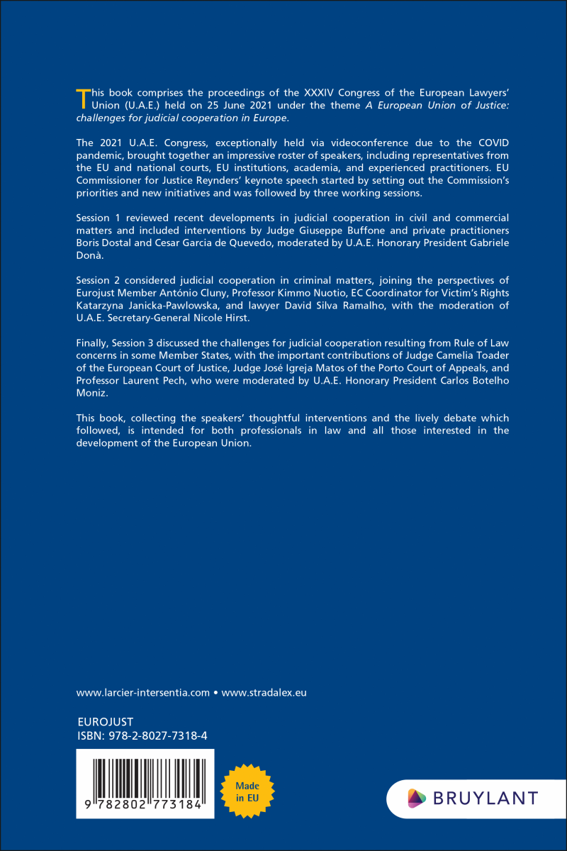 A European Union of Challenges for Judicial Cooperation