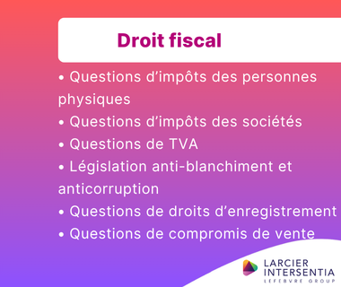 Droit fiscal 