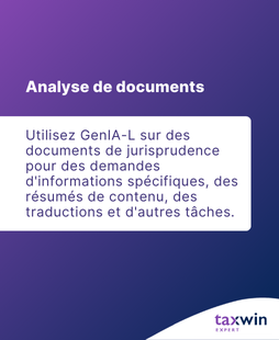 GenIA-L : Analyse de document
